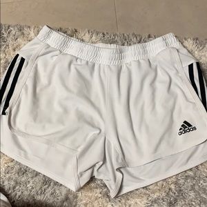 White Adidas Shorts